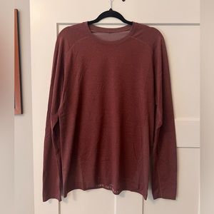 Lulu Lemon metal vent tech long sleeve shirt